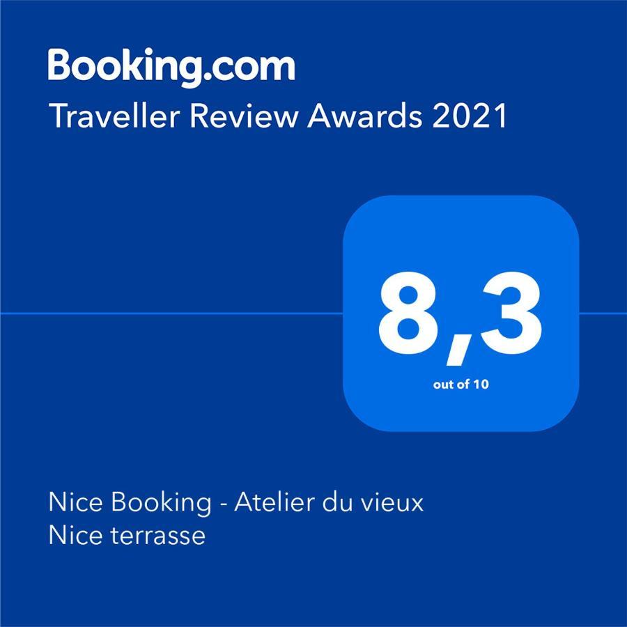 Nice Booking - Atelier Du Vieux Nice Terrasse Екстер'єр фото